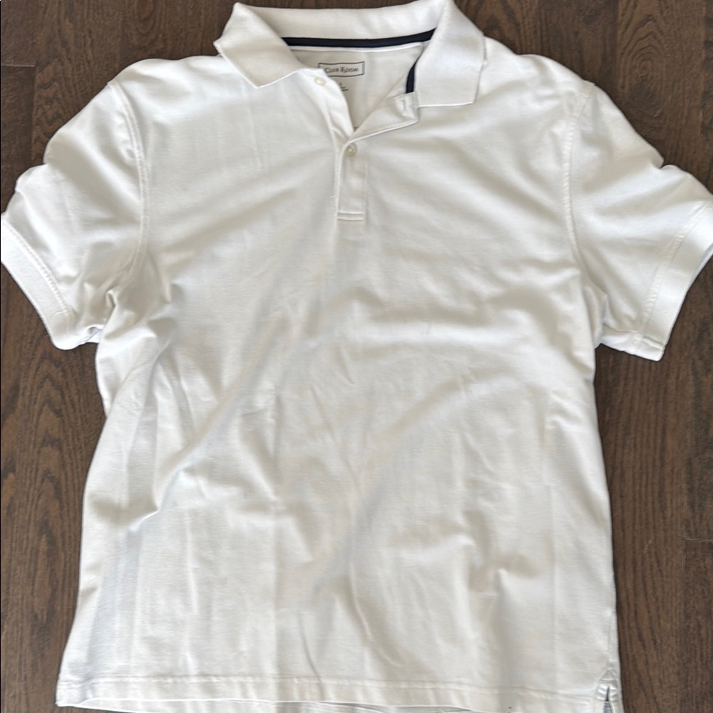 Club Room White Polo Shirt